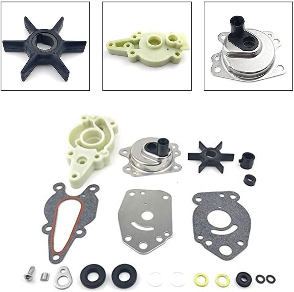 Mercury Mariner Set for water pump and turbine OEM 46-42089A5 6hp 8hp 9.9hp 15hp