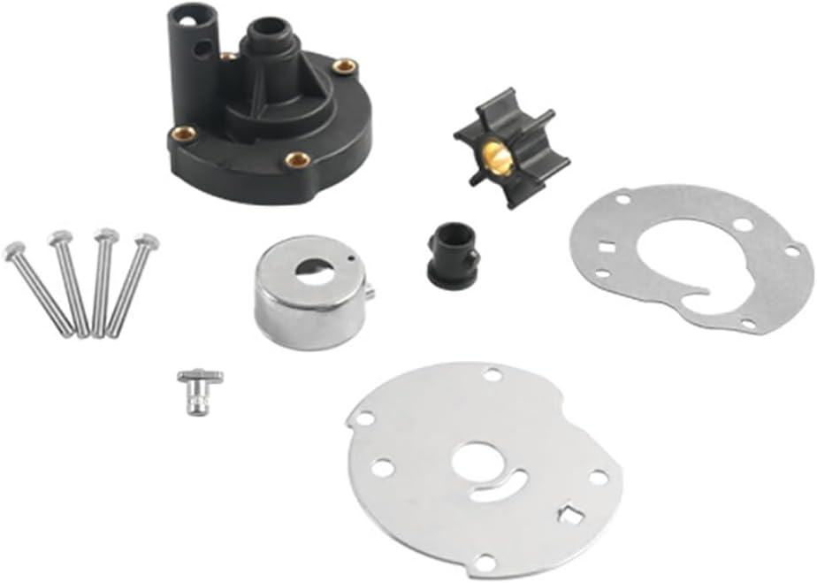 Water Pump – Replaces 763758, – Compatible with Johnson/Evinrude Outboard Motors 5.5HP, 6HP (1954–1979), 7.5HP (1954–1955), 8HP