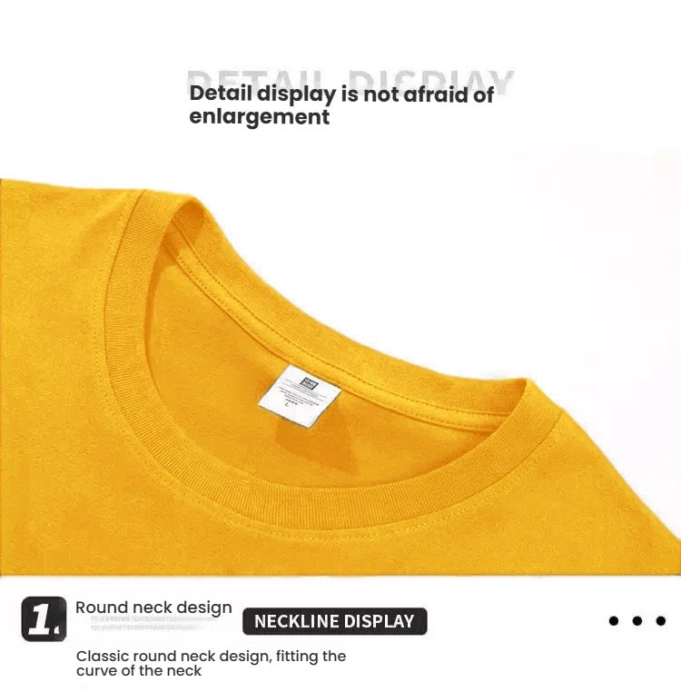 T-shirt-Geel