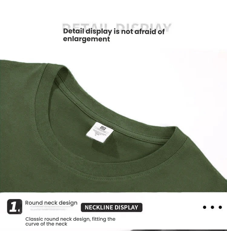 T-shirt-Olive green