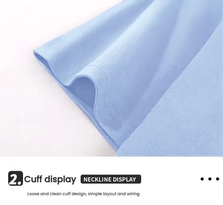 T-shirt-Light blue