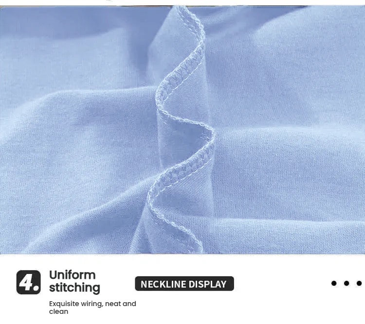 T-shirt-Light blue