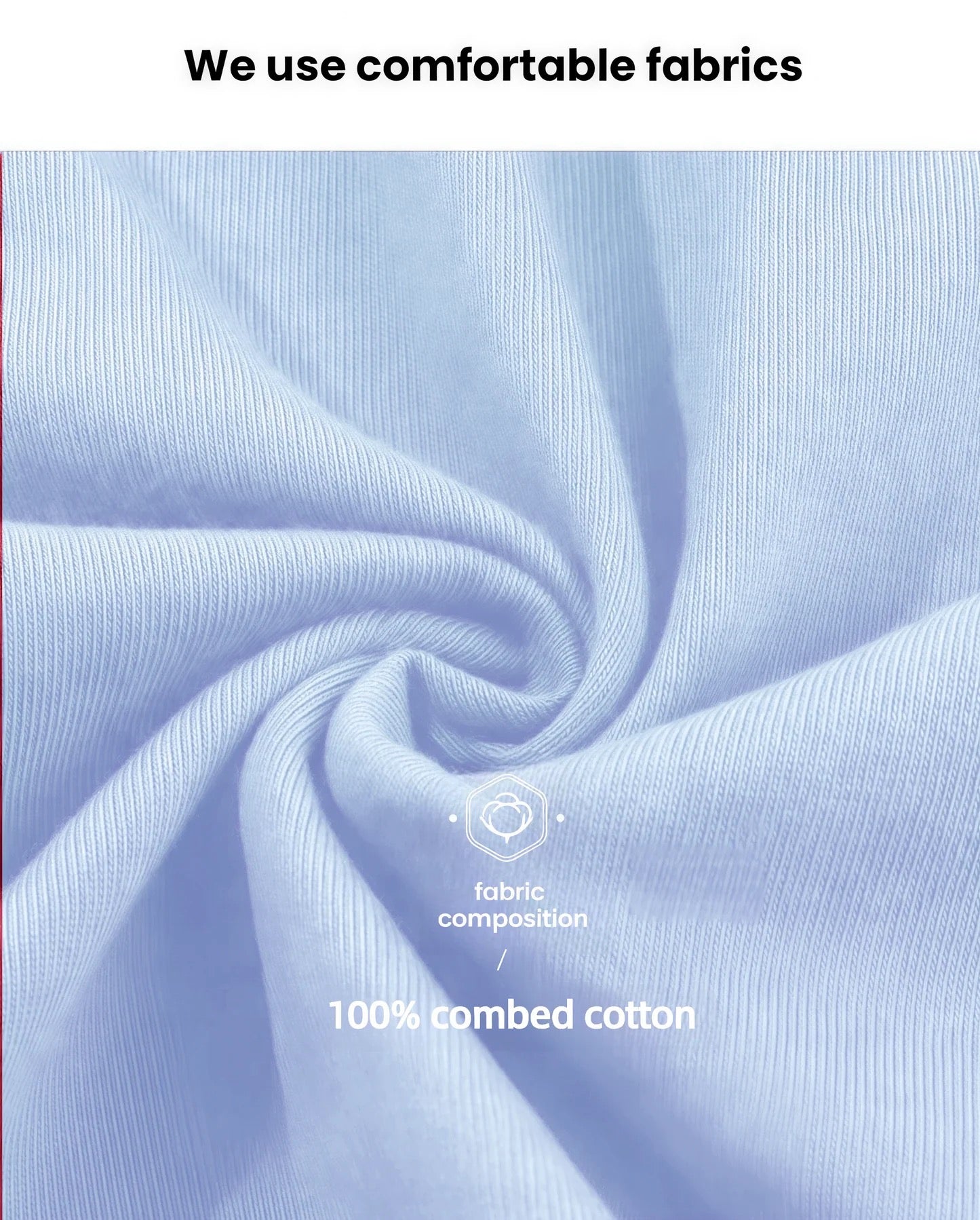 T-shirt-Light blue