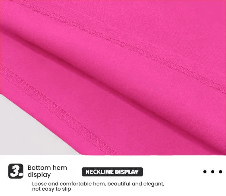 T-shirt- Hot pink
