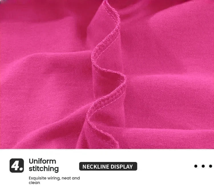 T-shirt- Hot pink