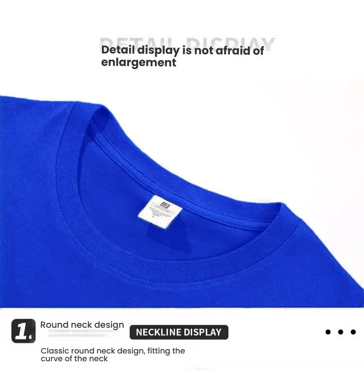 T-shirt- Blauw