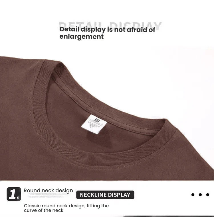 T-shirt-Bruin