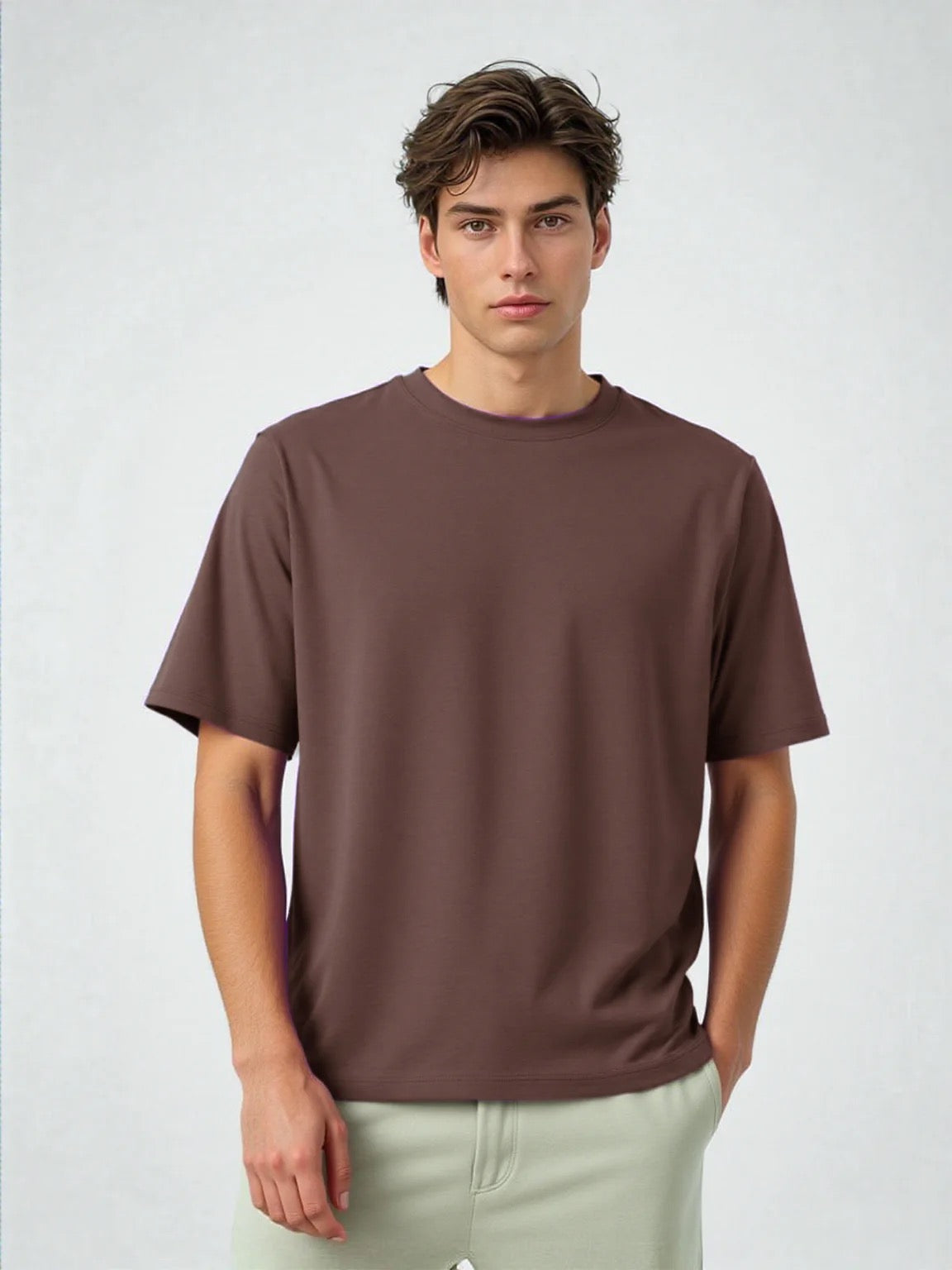 T-shirt-Bruin