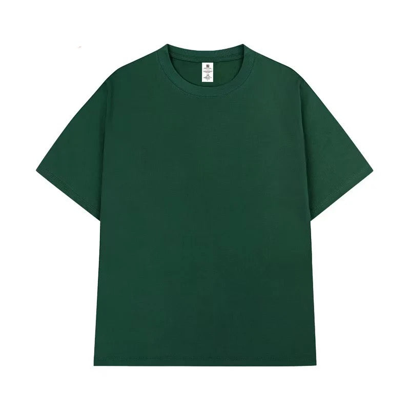 T-shirt-Blackish green