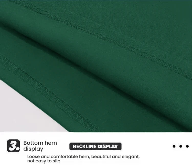 T-shirt-Blackish green