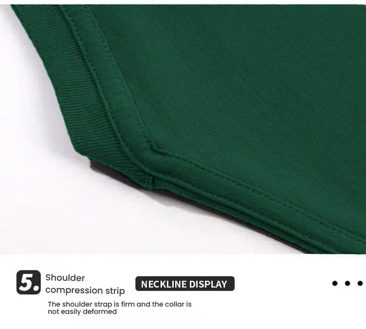 T-shirt-Blackish green