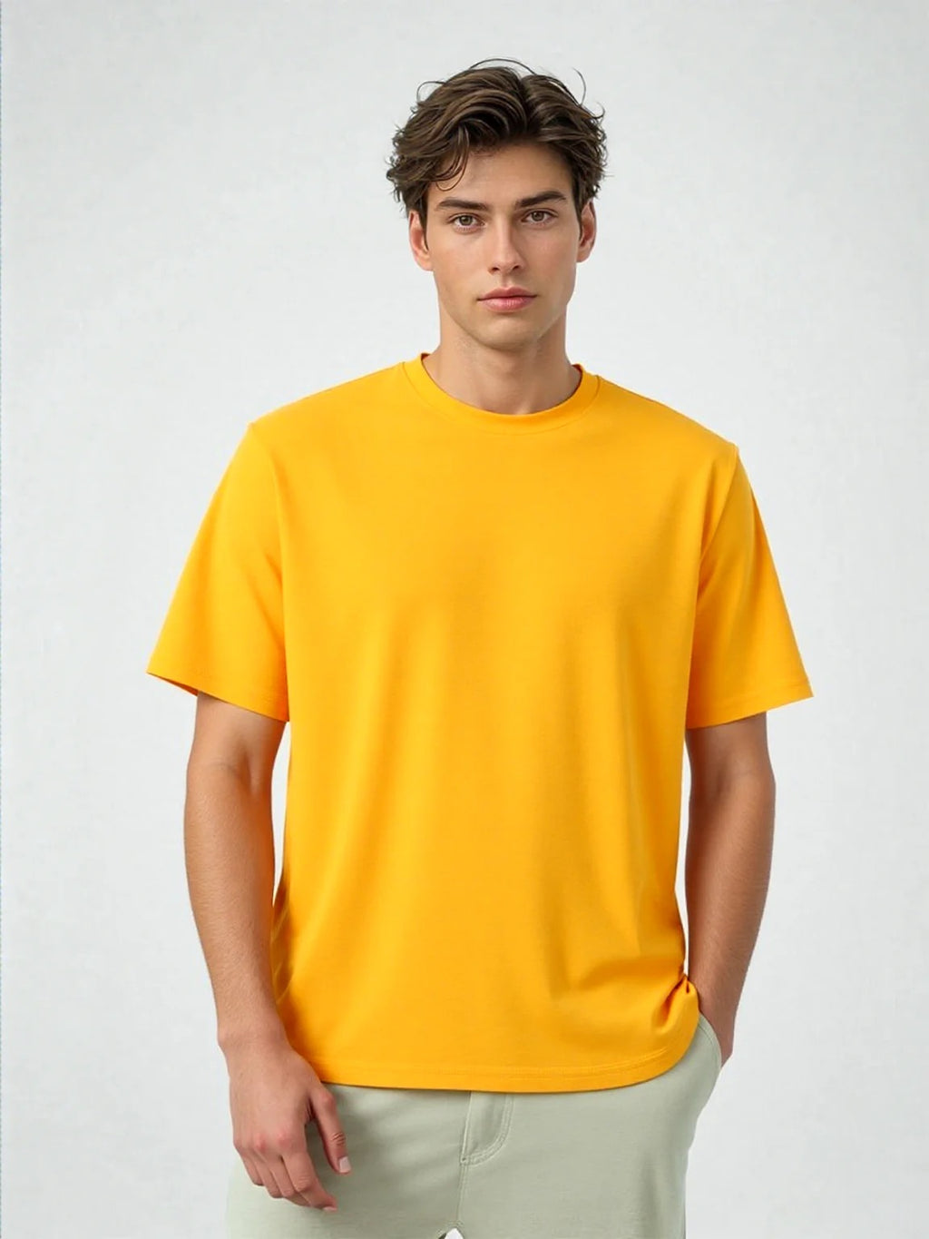 T-shirt-Geel