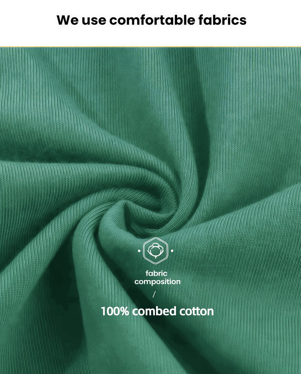 T-shirt-Blackish green