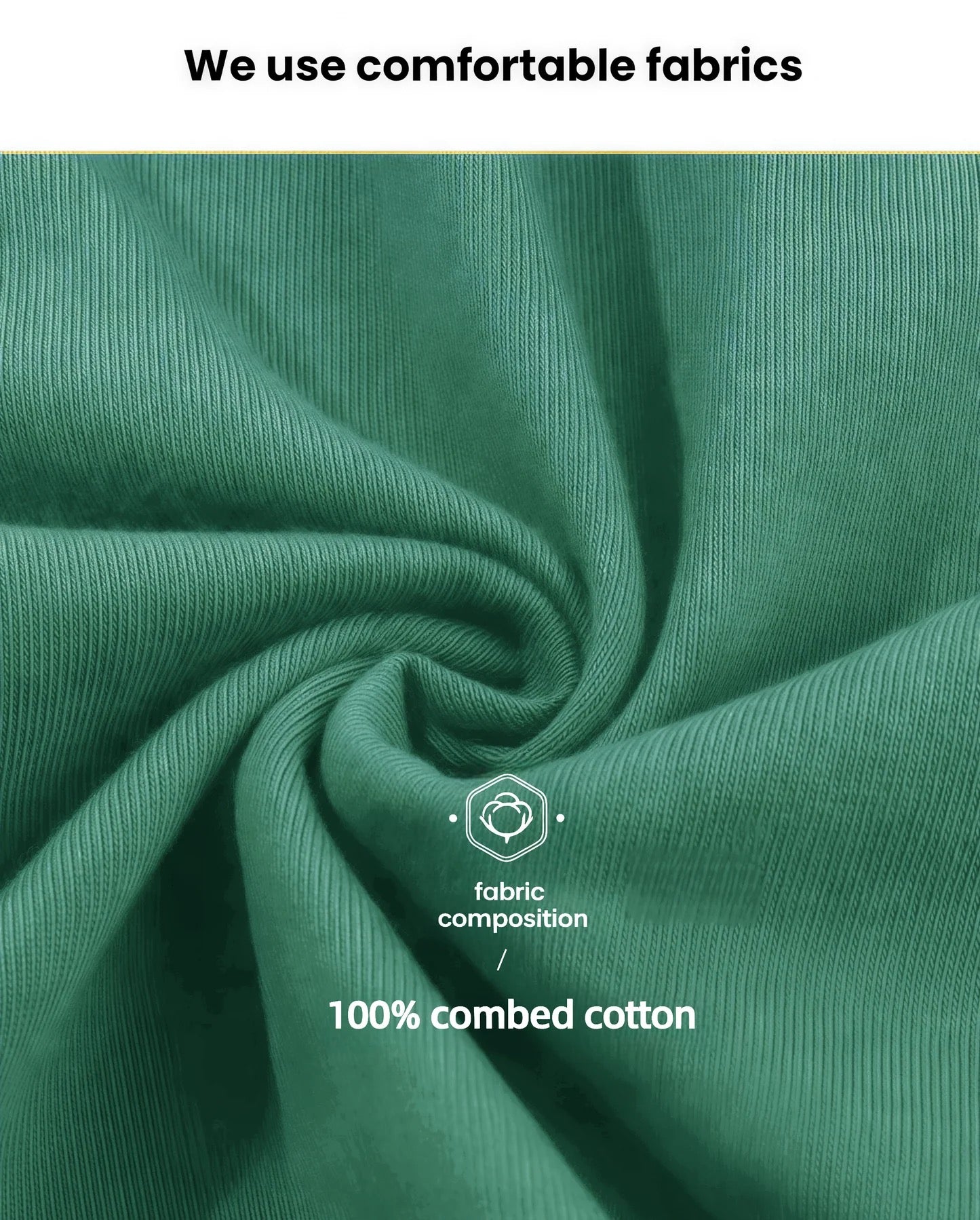 T-shirt-Blackish green
