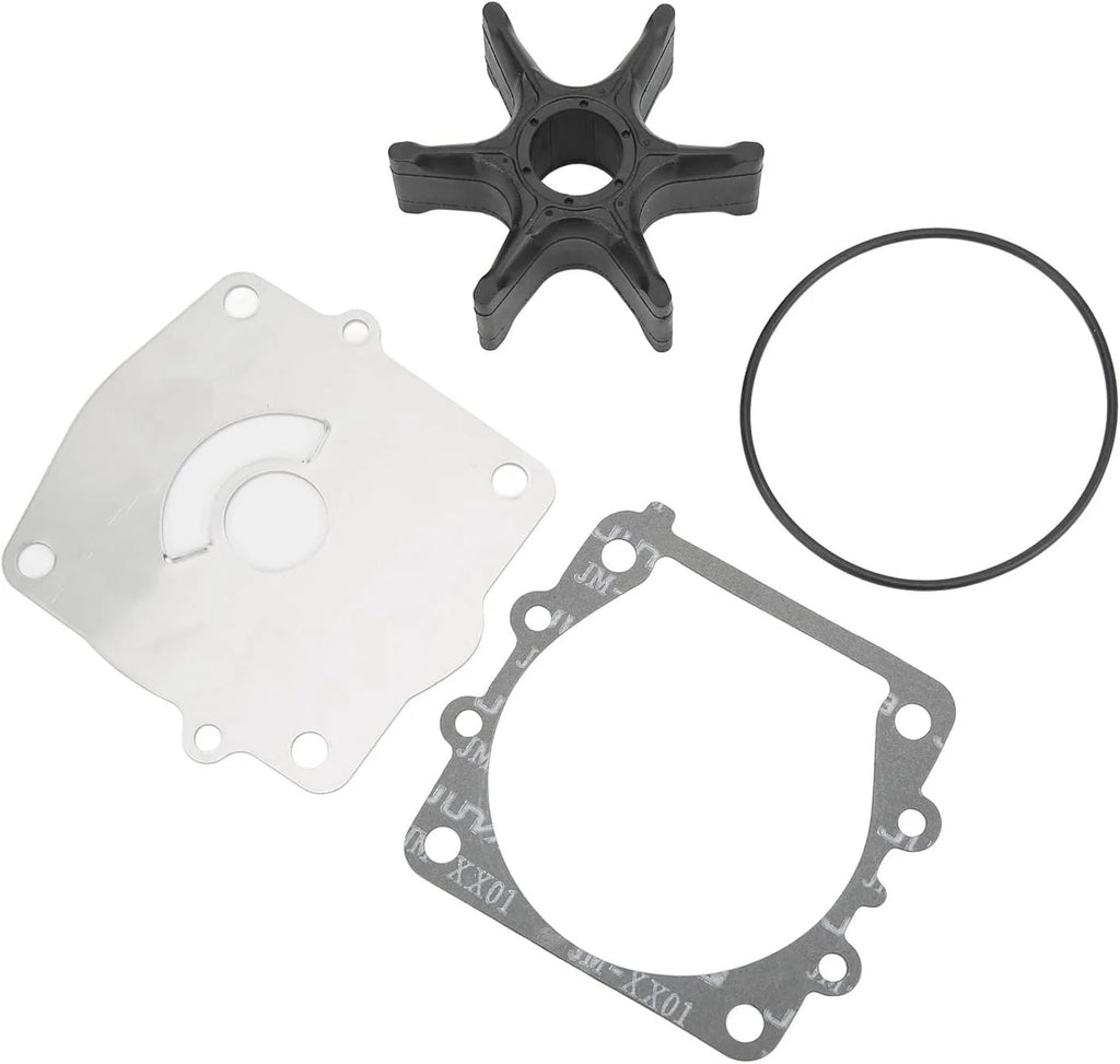 Water Pump Impeller Service Kit, 14-Piece Water Pump Impeller Repair Kit 61A-W0078-A3-00 for V6 Outboards 150 175 200 225 250 300 Hp Motors